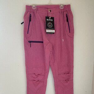 Little Donkey Andy Pink Thermal Pants, Size Small